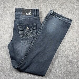 Copper Denim Boys Jeans Size 18 Dark Indigo Classic Fit Straight Leg Flap Pocket